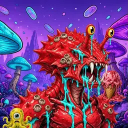 Oozlings #6947, Crab · Fungus Forest