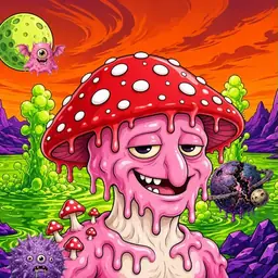 Oozlings #6992, Mushroom Head · Acid Lake