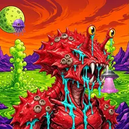Oozlings #7017, Crab · Acid Lake