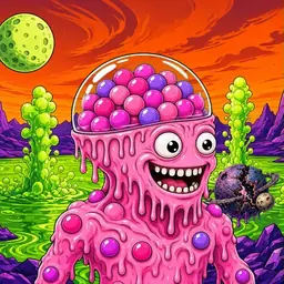 Oozlings #709, Gumball Brain · Acid Lake