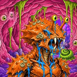 Oozlings #7116, Mutated Crab · Flesh Cave