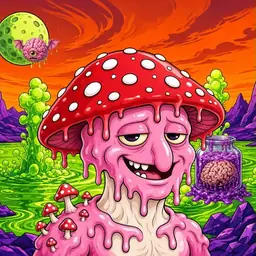 Oozlings #7131, Mushroom Head · Acid Lake