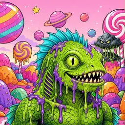 Oozlings #7233, Swamp Fish · Candy Planet