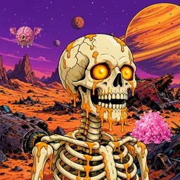 Oozlings #7239, Skull · Ship Junkyard