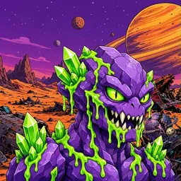 Oozlings #7261, Crystal Rock · Ship Junkyard