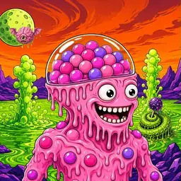 Oozlings #7276, Gumball Brain · Acid Lake