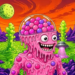 Oozlings #7334, Gumball Brain · Acid Lake
