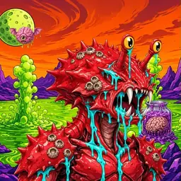 Oozlings #737, Crab · Acid Lake