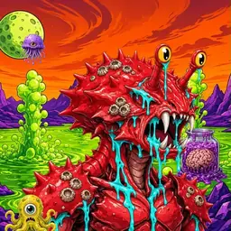 Oozlings #7383, Crab · Acid Lake