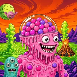 Oozlings #7407, Gumball Brain · Acid Lake