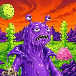 Oozlings #7460, Slug · Acid Lake