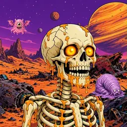 Oozlings #7485, Skull · Ship Junkyard