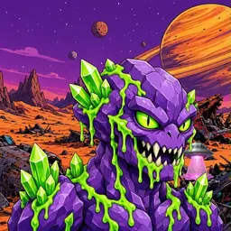Oozlings #7500, Crystal Rock · Ship Junkyard