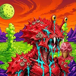 Oozlings #7592, Crab · Acid Lake