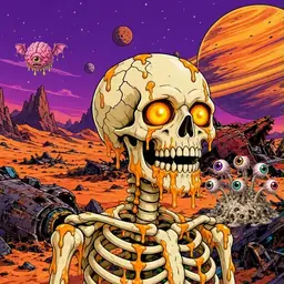 Oozlings #7613, Skull · Ship Junkyard