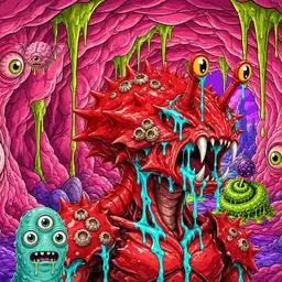 Oozlings #763, Crab · Flesh Cave