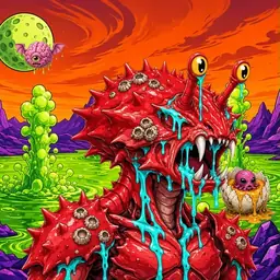 Oozlings #7655, Crab · Acid Lake