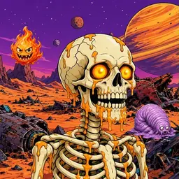 Oozlings #7749, Skull · Ship Junkyard