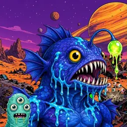 Oozlings #7769, Anglerfish · Ship Junkyard