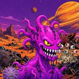 Oozlings #7773, Squid · Ship Junkyard