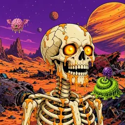 Oozlings #7855, Skull · Ship Junkyard