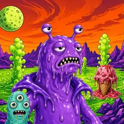 Oozlings #7860, Slug · Acid Lake