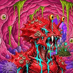 Oozlings #7890, Crab · Flesh Cave