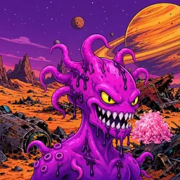 Oozlings #7923, Squid · Ship Junkyard