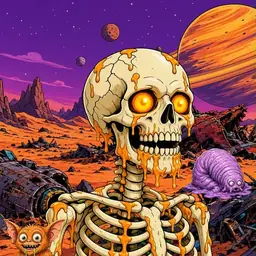 Oozlings #7951, Skull · Ship Junkyard