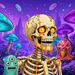 Oozlings #8000, Skull · Fungus Forest