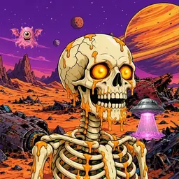 Oozlings #8015, Skull · Ship Junkyard