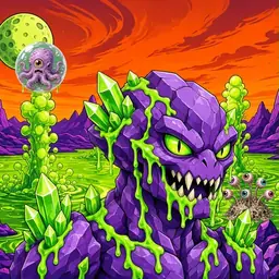 Oozlings #8048, Crystal Rock · Acid Lake