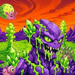 Oozlings #8055, Crystal Rock · Acid Lake