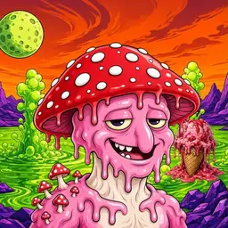 Oozlings #8080, Mushroom Head · Acid Lake