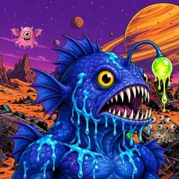 Oozlings #8088, Anglerfish · Ship Junkyard