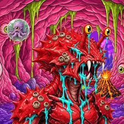 Oozlings #8111, Crab · Flesh Cave