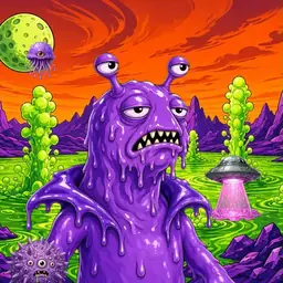 Oozlings #8154, Slug · Acid Lake