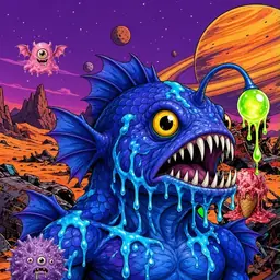 Oozlings #8183, Anglerfish · Ship Junkyard