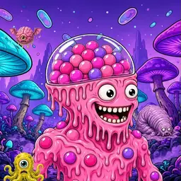 Oozlings #8211, Gumball Brain · Fungus Forest