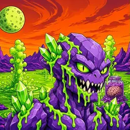 Oozlings #8235, Crystal Rock · Acid Lake