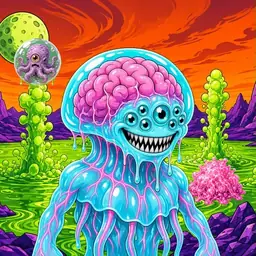 Oozlings #8238, Jellyfish Brain · Acid Lake