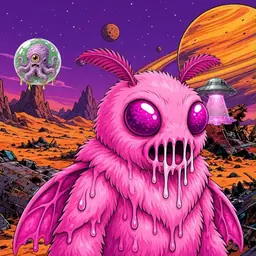 Oozlings #8242, Mutant Moth · Ship Junkyard