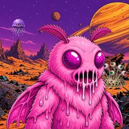 Oozlings #8298, Mutant Moth · Ship Junkyard