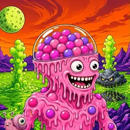Oozlings #833, Gumball Brain · Acid Lake
