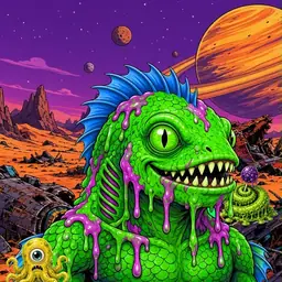 Oozlings #8336, Mutated Swamp Fish · Ship Junkyard