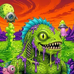Oozlings #8365, Swamp Fish · Acid Lake