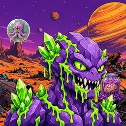 Oozlings #8385, Crystal Rock · Ship Junkyard
