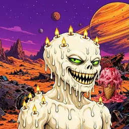 Oozlings #8387, Candle Wax · Ship Junkyard