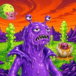 Oozlings #8535, Slug · Acid Lake