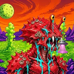 Oozlings #8559, Crab · Acid Lake